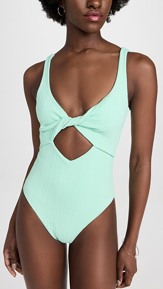 Sexy Solid Color Bodysuit Swimsuit Beach Swimwear