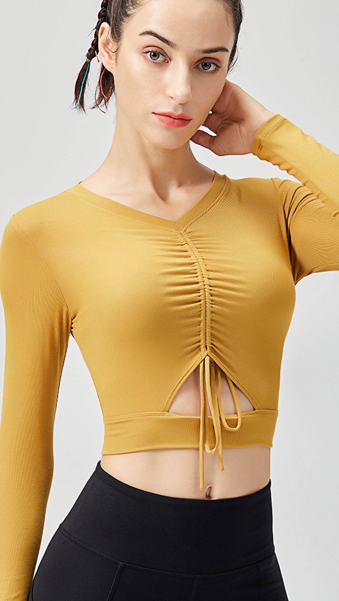 Long-Sleeved Sports Top