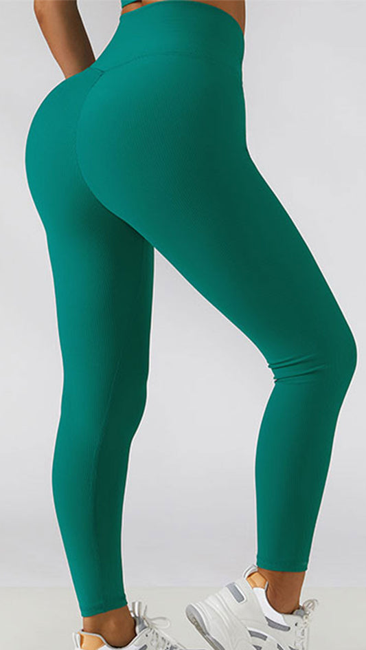 OEM Custom High Waisted Workout V Shape Leggings