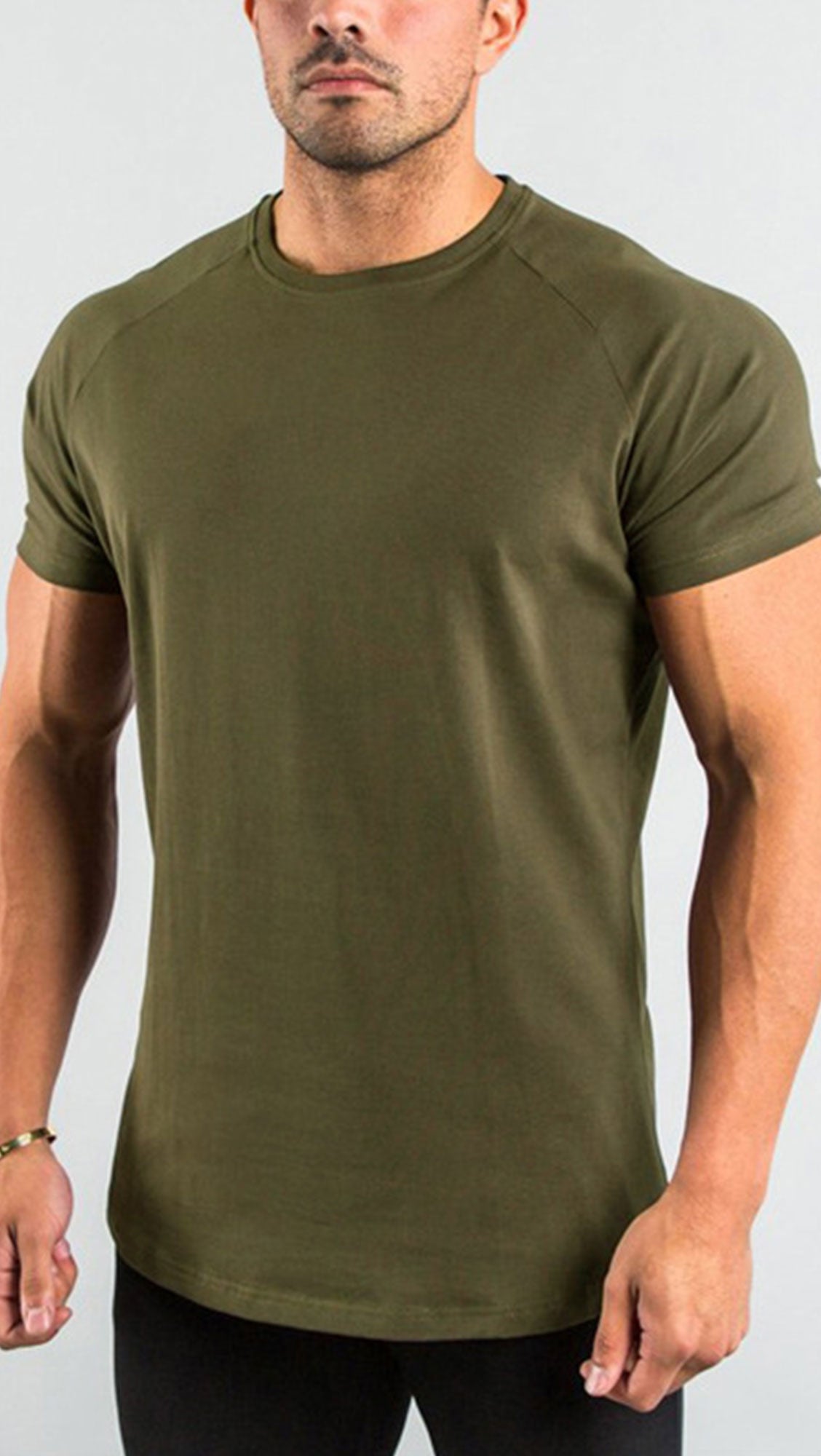 Soft Plus Size T-shirts 250gsm 100% Cotton Short Sleeve Blank T Shirt for Men