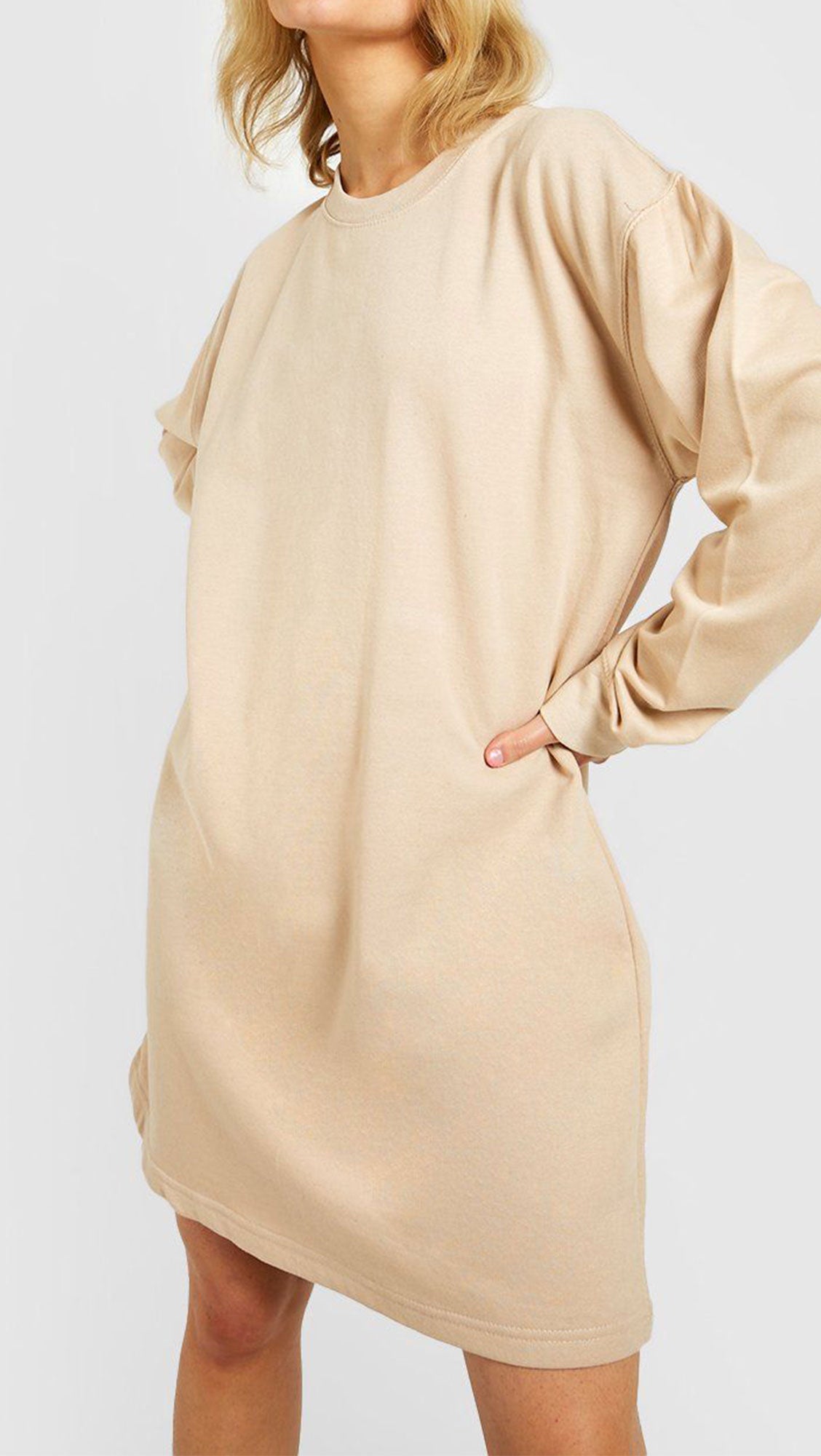 OVERSIZED SWEAT DRESS