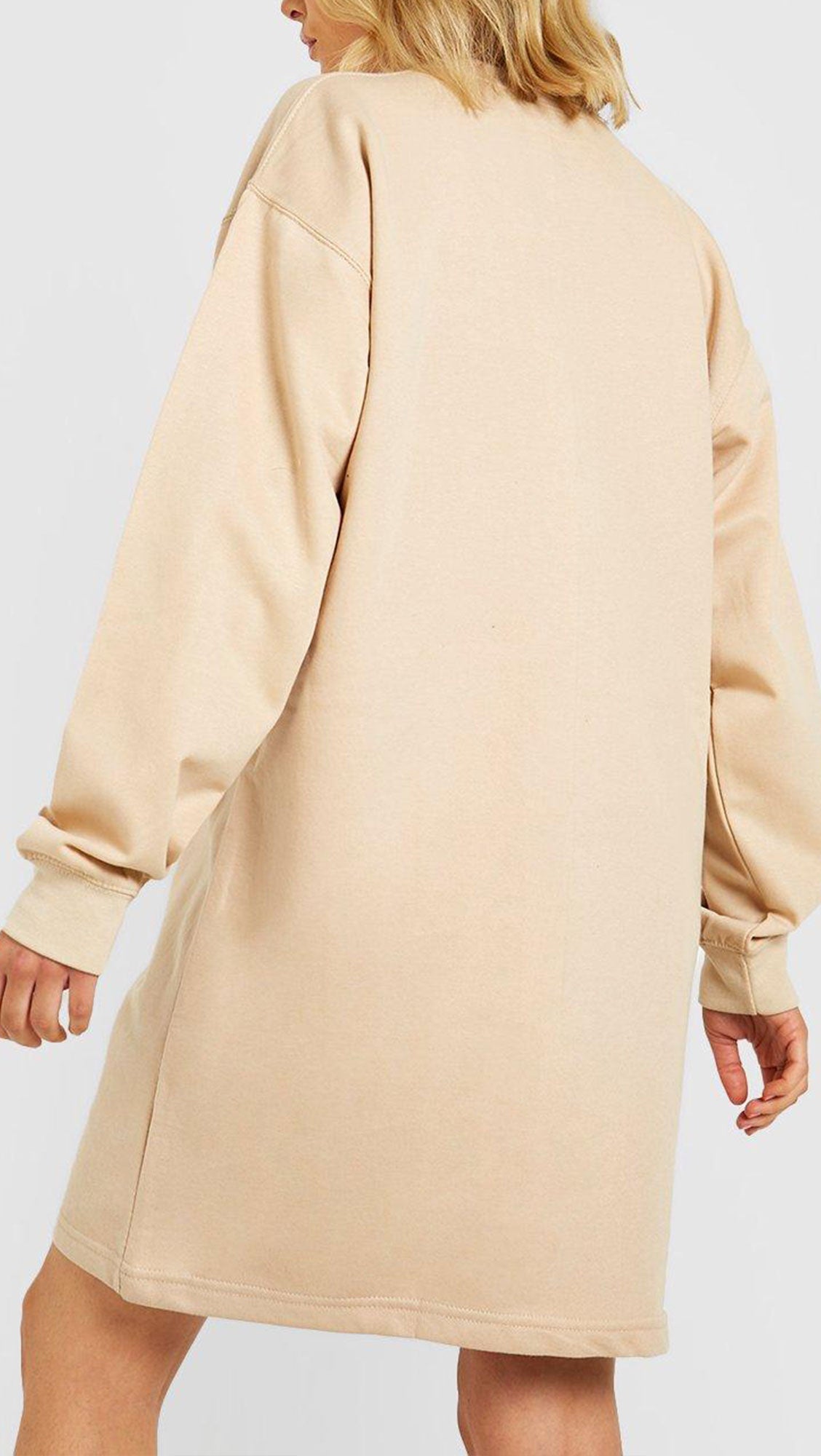 OVERSIZED SWEAT DRESS